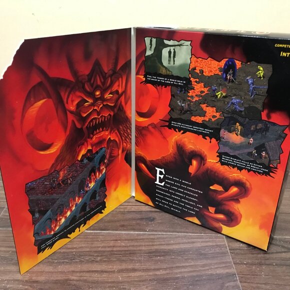 Diablo Big Box 1996 *MISSING MANUAL* PC CD ROM Windows 95 Retro 90's Gaming - Picture 7 of 16